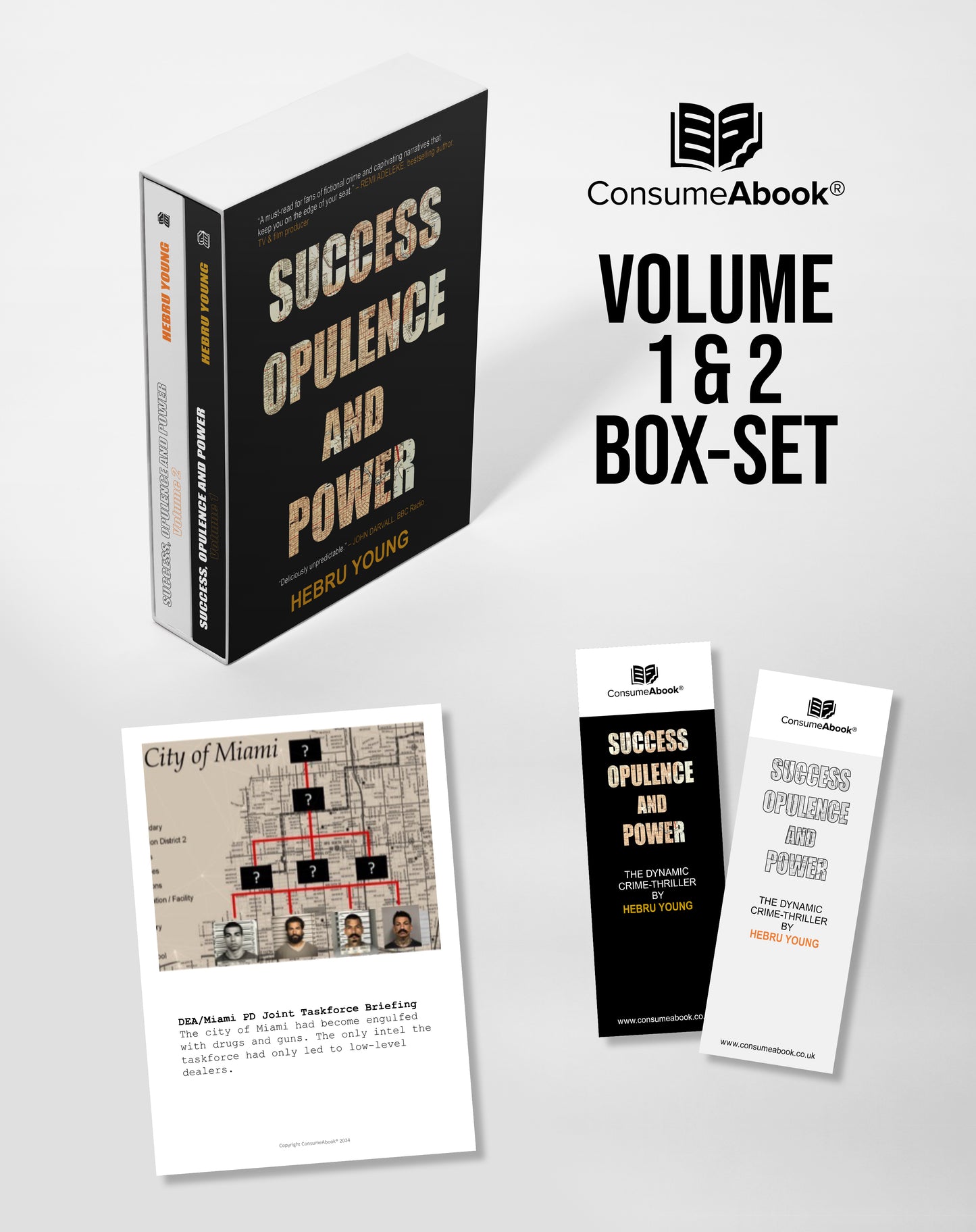 SUCCESS, OPULENCE, AND POWER: Volume 1 & 2 Box-set (Exclusive to ConsumeAbook®)